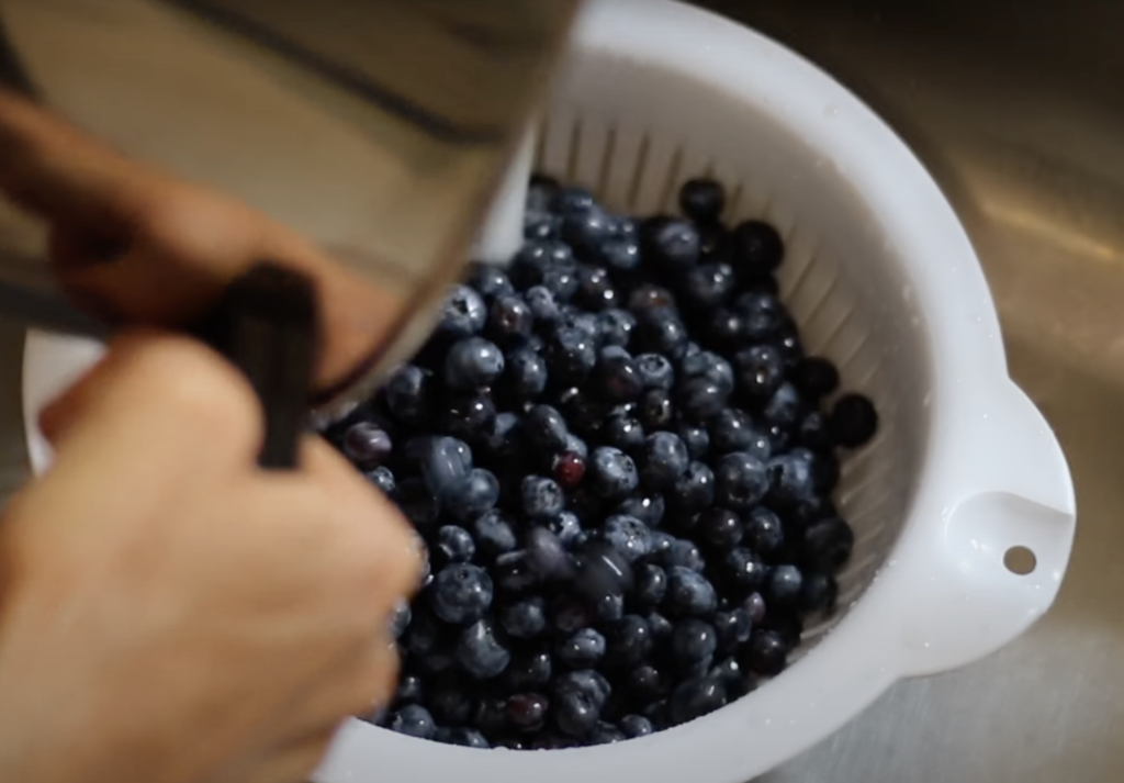 How to Freeze Blueberries Washing Them