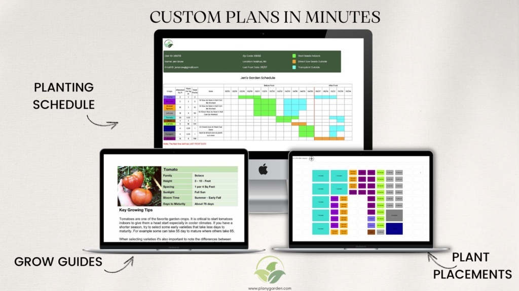 Plan My Garden - Garden Layout Planner